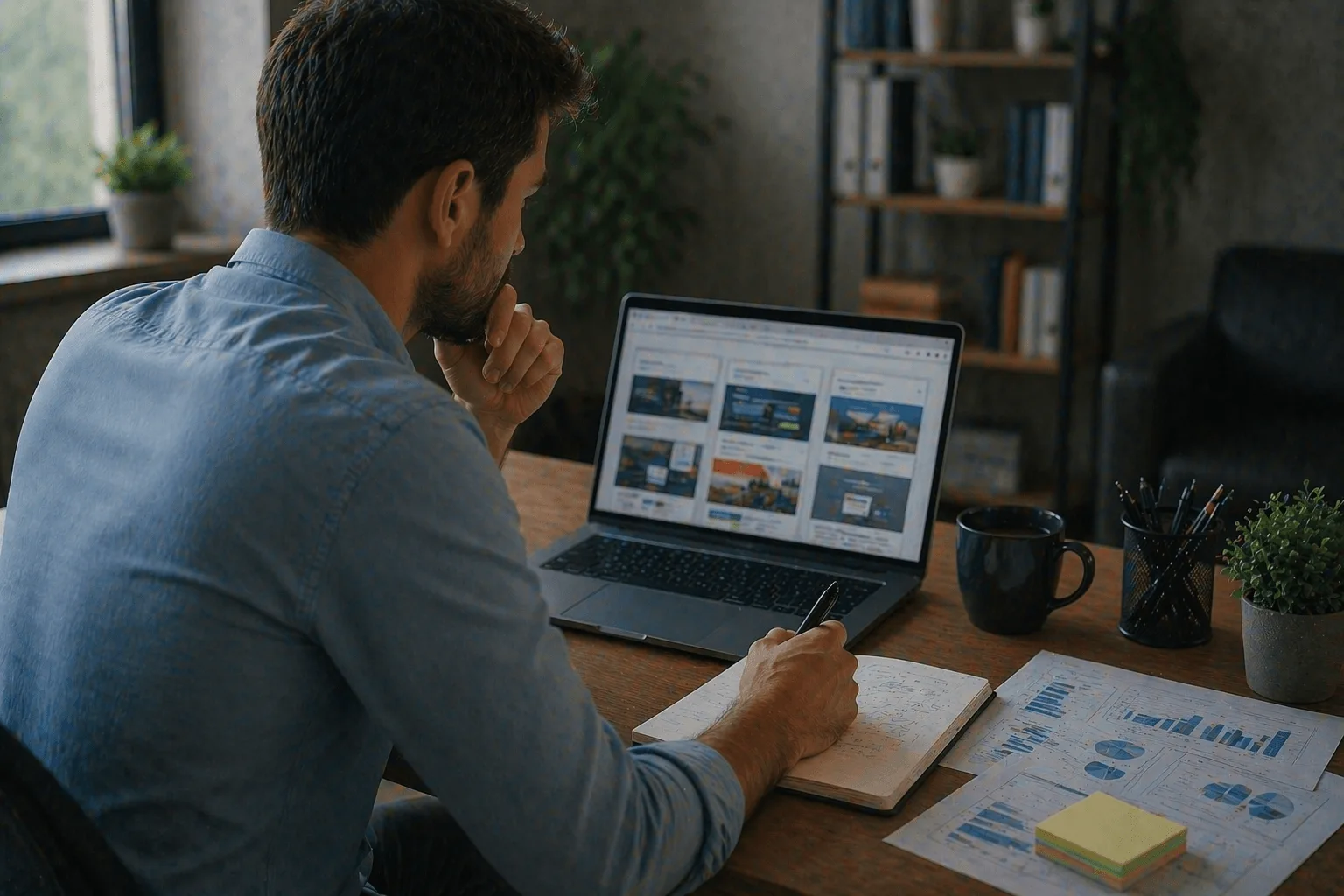 analyzing competitor websites and keyword strategies for SEO