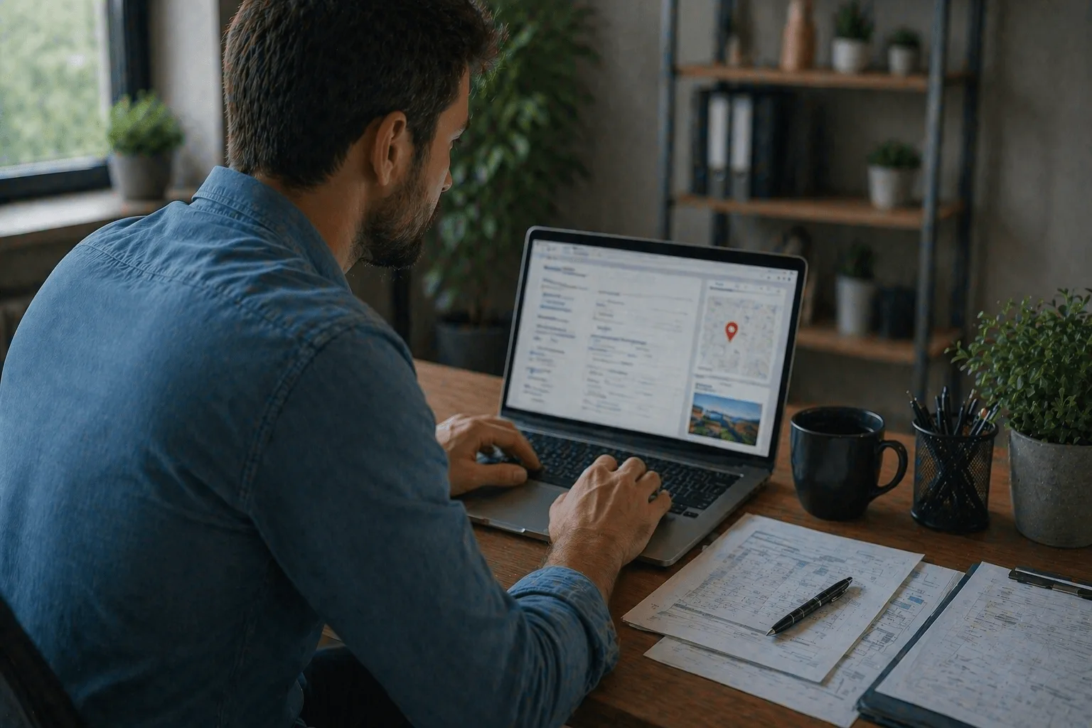 optimizing local business profile for criminal defense law firm
