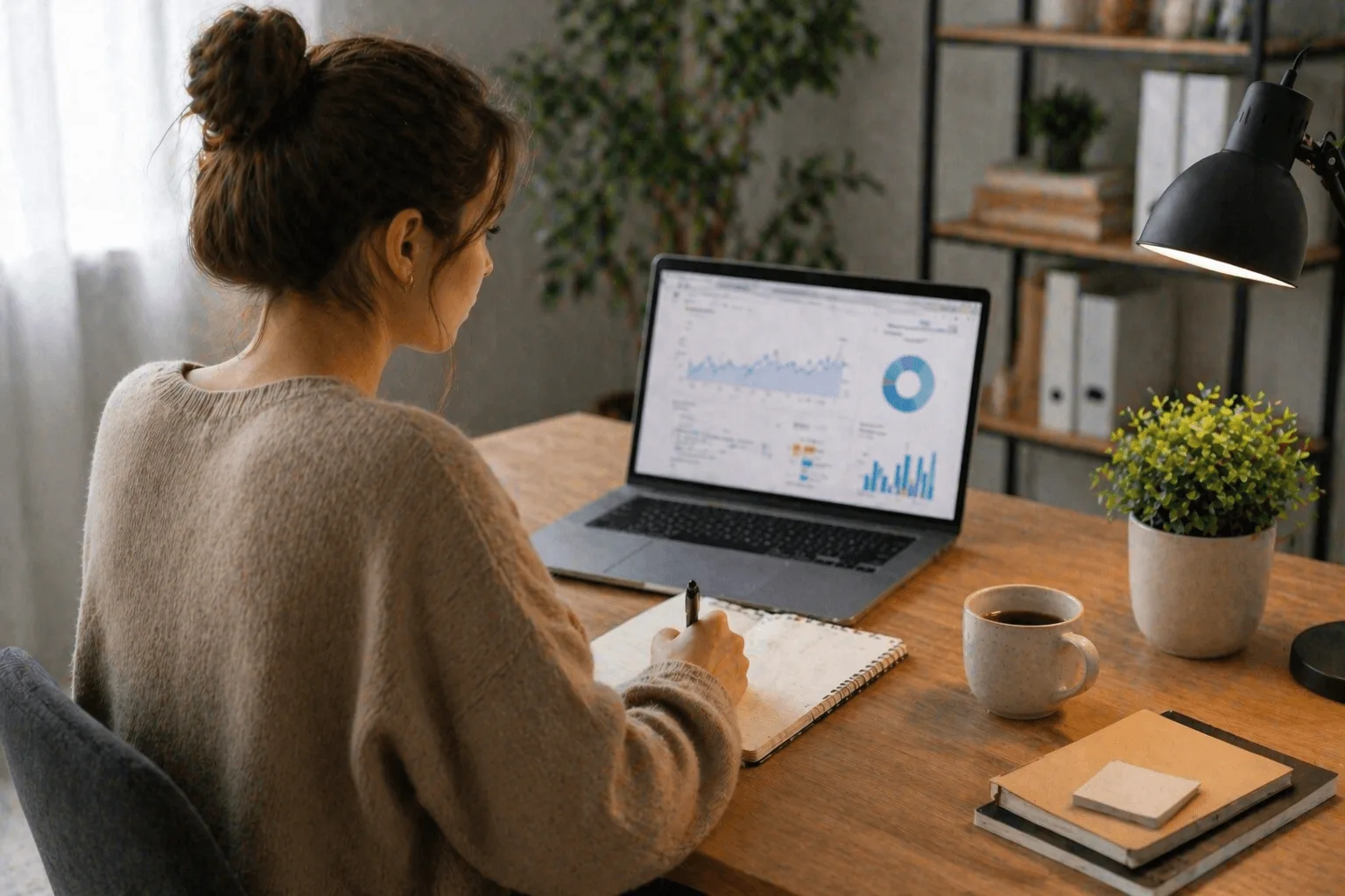 analyzing website conversions and user behavior from blog content