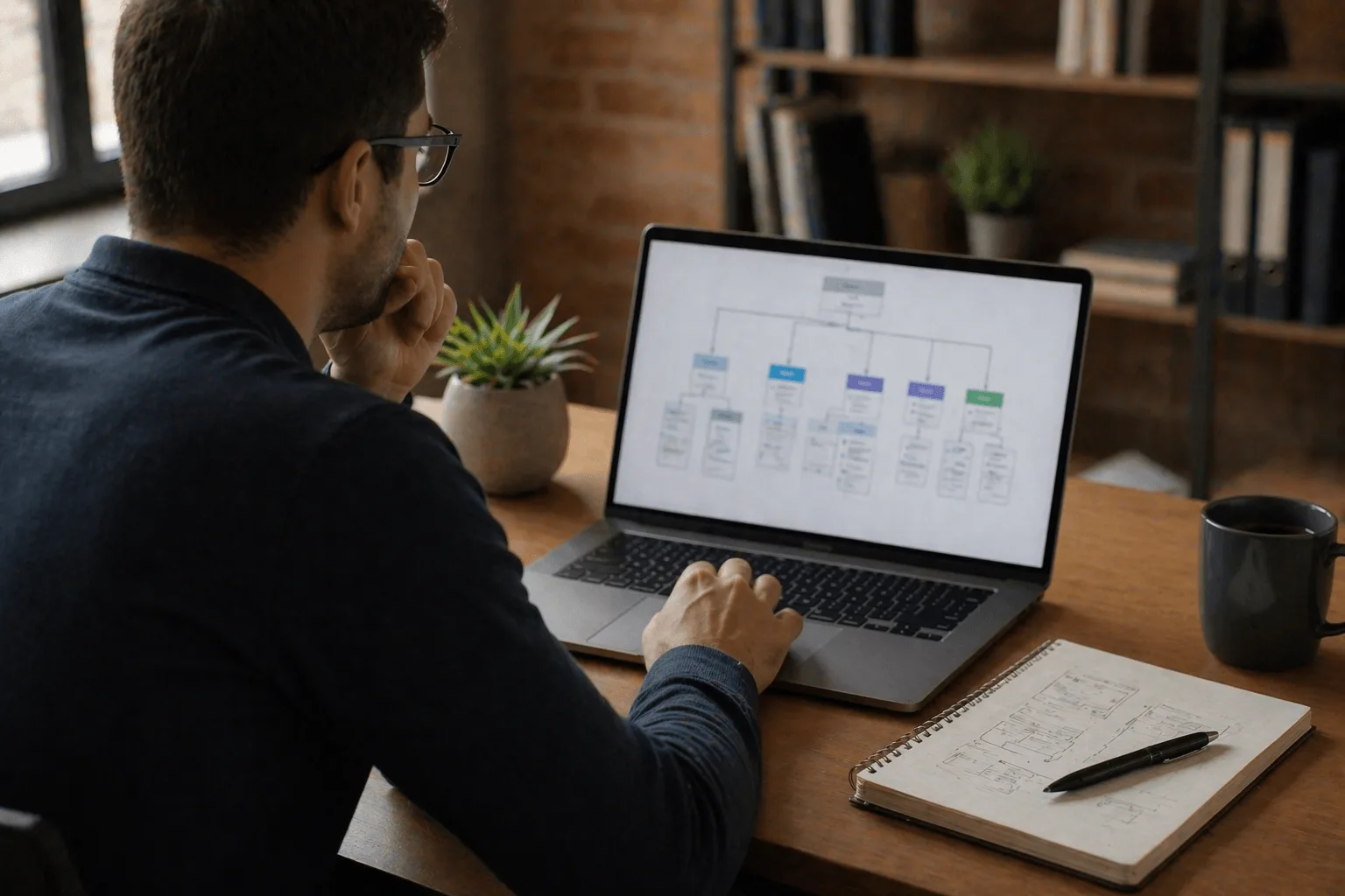 structuring page content with proper headings and hierarchy