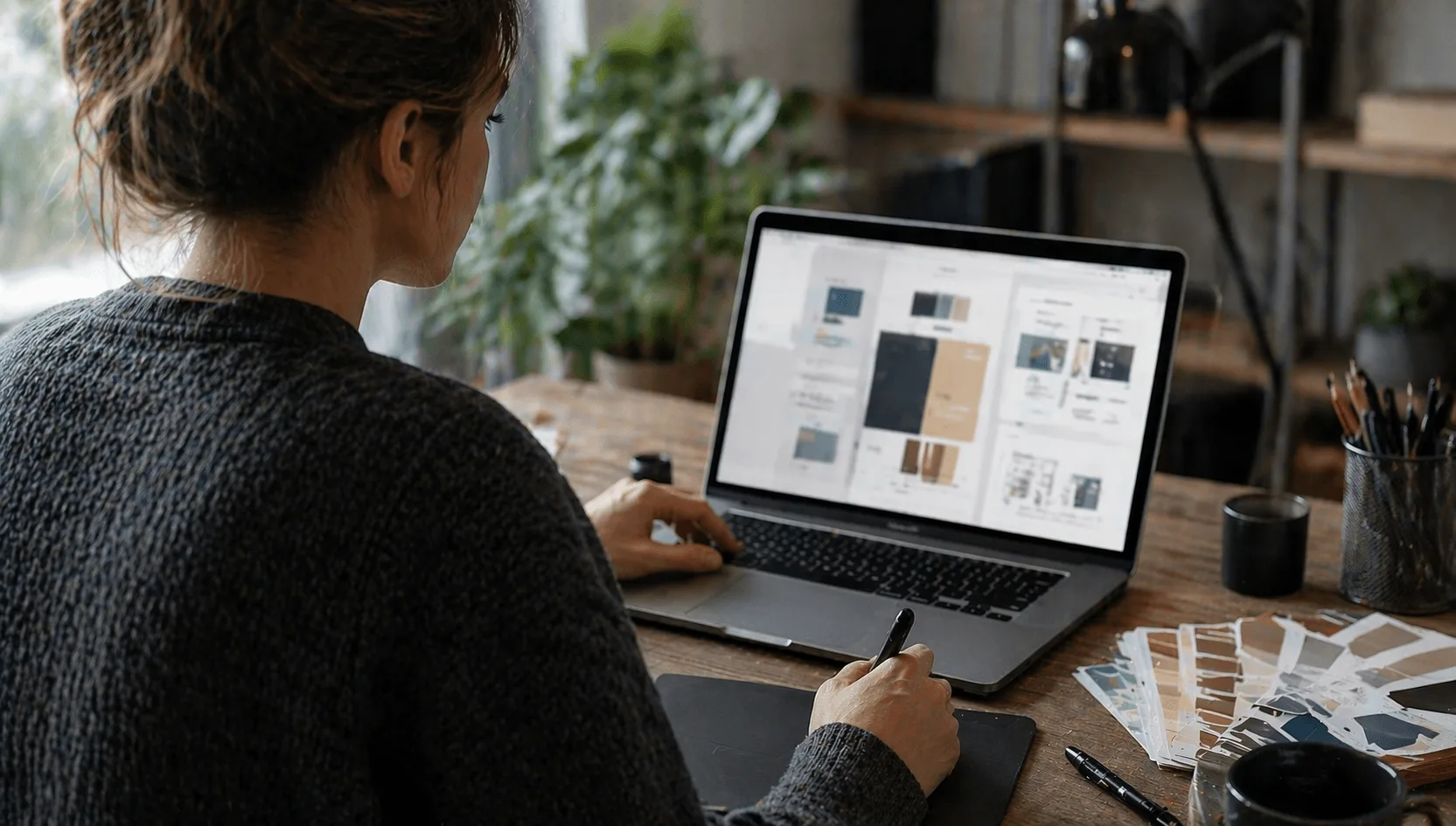 designing visual identity elements for law firm brand