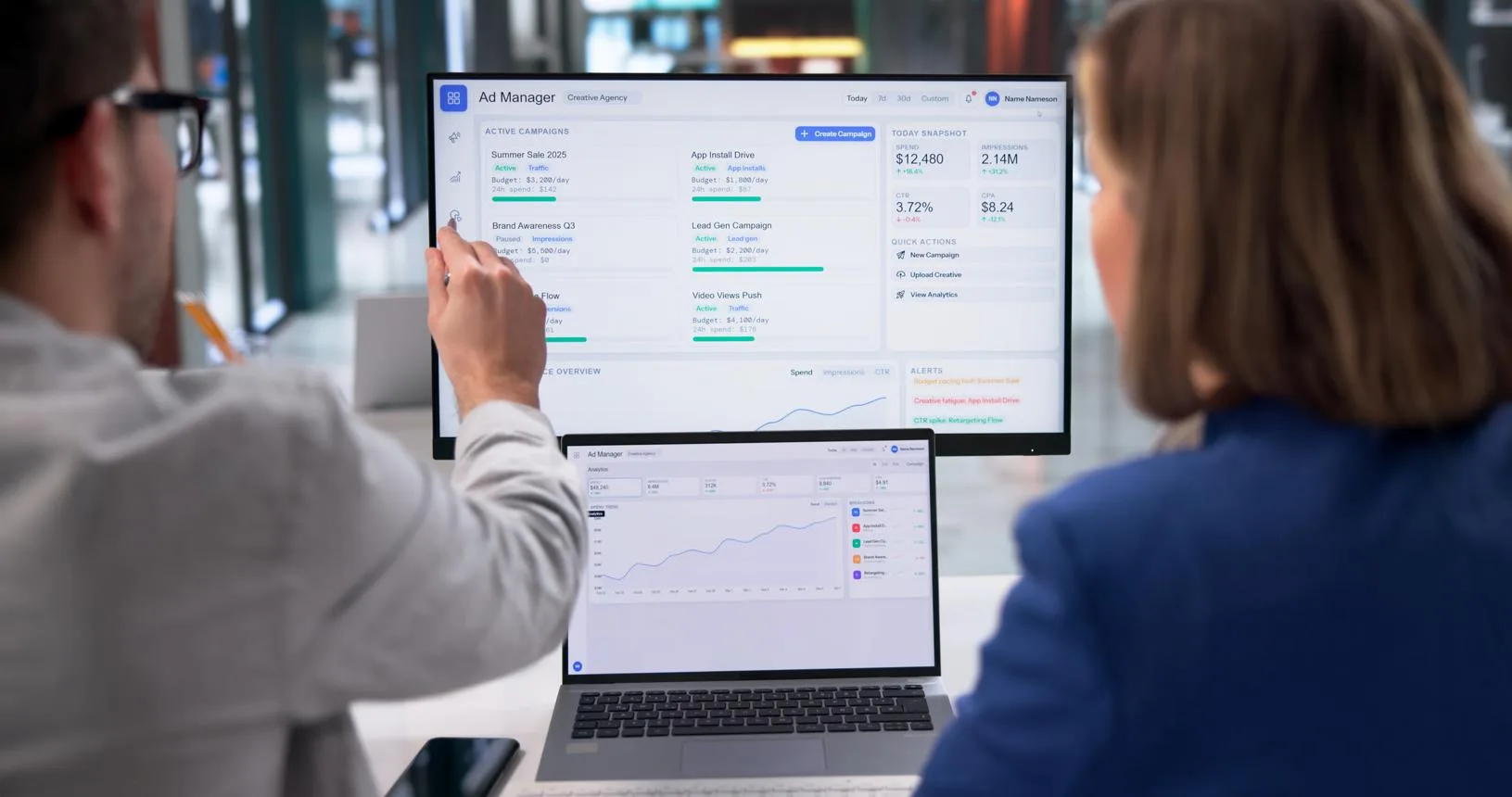Paid ads deliver fast but costly results
